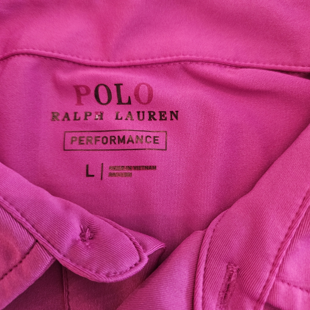 Polo by Ralph Lauren Men's Pink Polo Shirt - Picture 2 of 2